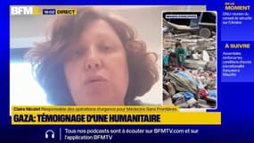 MSF témoigne de la situation à Gaza : "On n'est nulle part en sécurité"