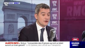 Gérald Darmanin face à Jean-Jacques Bourdin en direct - 17/12