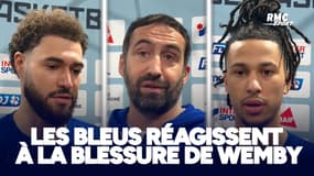 Basket : "Ça fait peur", "dégoûté pour lui", "jamais des bonnes nouvelles"...Les Bleus réagissent à la blessure de Wembanyama