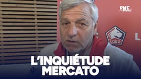 Lille : “Pas que ça qui m’inquiète...”, Genesio avoue ses craintes sur le mercato lillois