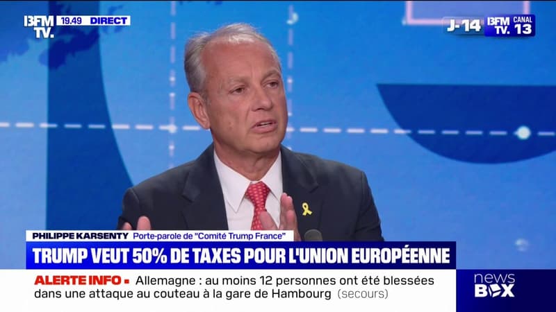 Droits de douane: Philippe Karsenty, porte-parole de 