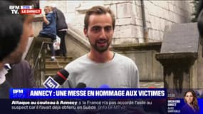 Henri, le "héros au sac à dos" d'Annecy se dit "heureux de savoir que les enfants pourront a priori s'en sortir"