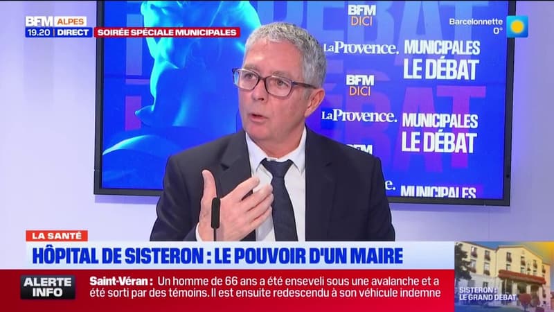 Municipales à Sisteron : Bernard Codoul souhaite attirer plus de médecins