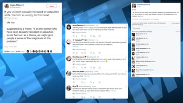 Des dizaines de milliers d'internautes ont signalé qu'ils avaient été victimes de harcèlement ou de violences sexuelles grâce au hashtag #MeToo.
