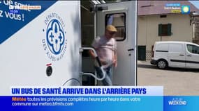 Alpes-Martimes: un bus de santé arrive dans l'arrière pays