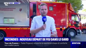 Un nouveau départ de feu dans le Gard s'est déclaré à la suite "d'un foyer encore actif [...] rapidement maîtrisé"