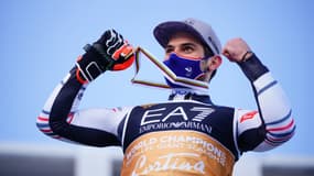 Mathieu Faivre en or lors des Mondiaux 2021