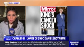 Cancer de Charles III: le "choc" à la une de la presse britannique