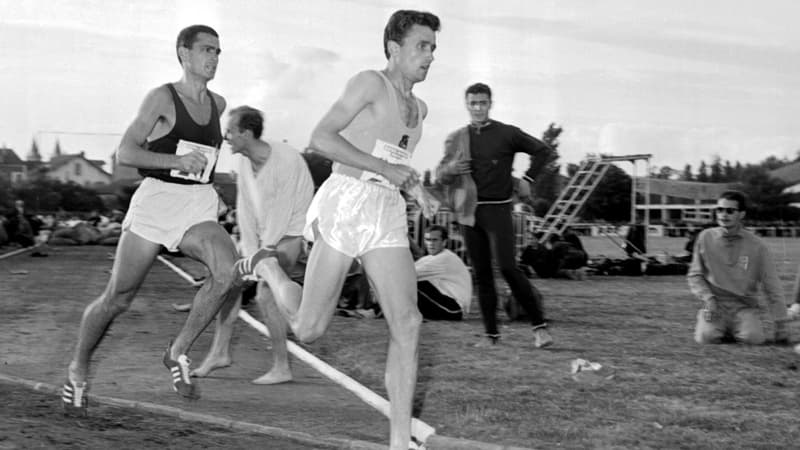 Michel Jazy en 1965 à Melun