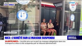 Le tribunal administratif de Nice suspend l'arrêté sur le port du masque dans les transports