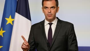 Le porte-parole du gouvernement français Olivier Véran Le 12 ocotobre 2022