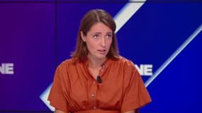 La secrétaire générale de la CGT Sophie Binet dans BFM Politique le 22 septembre 2024