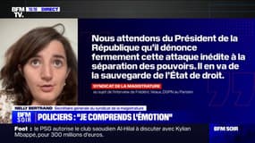 "On monte d'un cran dans la défiance vis-à-vis de l'autorité judiciaire": Nelly Bertrand (syndicat de la magistrature) réagit aux propos du directeur général de la police nationale