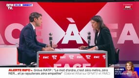 Gabriel Attal appelle Anne Hidalgo à faire "des réformes de structures à la ville de Paris plutôt qu'augmenter les impôts des Parisiens"