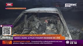 Femme morte dans les incendies dans l'Aude : "C'est un grand désastre", se désole Xavier de Volontat, maire de Saint-Laurent-de-la-Cabrerisse