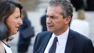 La ministre de la Santé Agnès Buzyn et son mari Yves Lévy, président par intérim de l'Inserm.