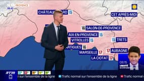 Météo Bouches-du-Rhône: des éclaircies dans toute la région, jusqu'à 17°C à Marseille