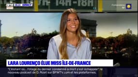 "Je vais tout prendre, que ce soit négatif et positif", assure Lara Lourenço, nouvelle Miss Ile-de-France