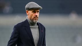 Erik ten Hag lors de Newcastle-Manchester United, le 2 décembre 2023.