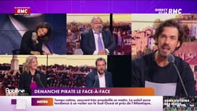 Demanche pirate le Face A Face avec l'insoumise Clémentine Autain
