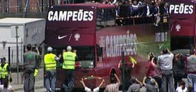 Les Portugais de retour au pays avec le trophée