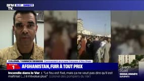 Comment se déroule l'exfiltration des ressortissants afghans ? Les explications du commandant de la base française d'Abu Dhabi