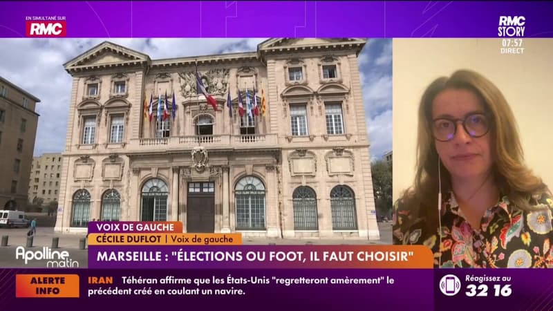 Marseille : "Elections ou foot, il faut choisir !"