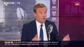 Pass sanitaire: "Le collier est mis autour du cou des français, c'est sans précédent. Cela remet en cause nos valeurs républicaines: c'est choquant" regrette Nicolas Dupont-Aignan