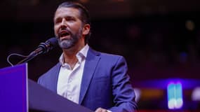Donald Trump Jr au Madison Square Garden de New York le 27 octobre 2024