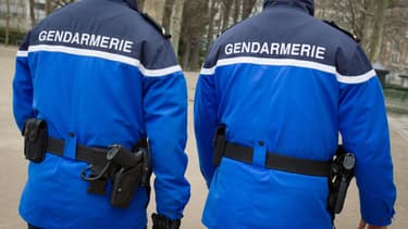 Des officiers de gendarmerie - Image d'illustration