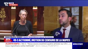 Jean-Philippe Tanguy (RN): "Nous allons déposer une motion de censure" contre le gouvernement