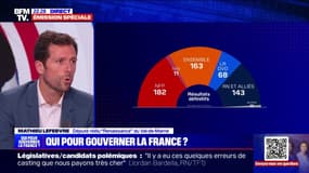 Mathieu Lefebvre (Renaissance): "Les Français n'ont pas élu une Assemblée nationale pour mettre en œuvre le programme du Nouveau Front populaire"