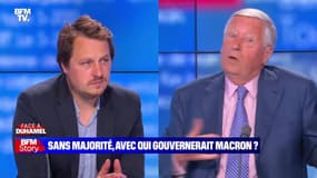 Face à Duhamel: Sans majorité, avec qui Macron gouvernerait ? - 08/06