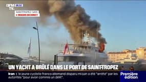 "C'était un brasier": un yacht de 40 mètres prend feu dans le port de Saint-Tropez