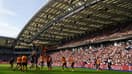 Angleterre-Australie lors de la Coupe du monde de rugby féminin, le 6 septembre 2025.