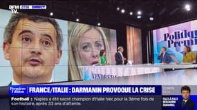 ÉDITO - Polémique entre la France et l'Italie sur la gestion des flux migratoires: Gérald Darmain "visait moins Giorgia Meloni que Marine Le Pen"
