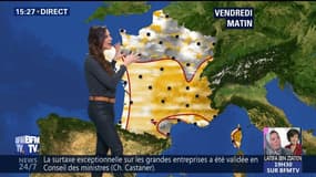 La météo pour ce vendredi 3 novembre 2017