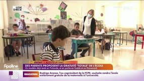 On peut tout dire sur RMC : Des parents proposent la gratuité "totale" de l'école - 14/09