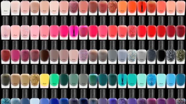 100 teintes de vernis seront disponibles dans la gamme "Push up your beauty d'Etam"