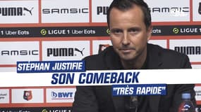 Rennes : Stéphan justifie sa décision "très rapide" de revenir sur le banc breton