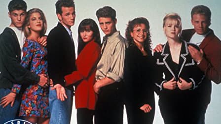 Les héros de Beverly Hills dans les années 1990.