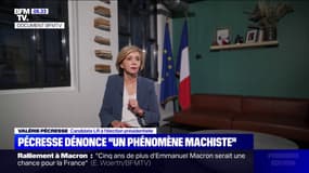 Critiquée après son premier meeting, Valérie Pécresse dénonce "un phénomène machiste" sur BFMTV