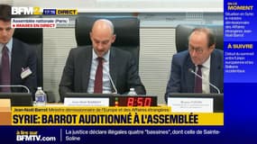 Situation en Syrie: le ministre démissionnaire des Affaires étrangères Jean-Noël Barrot auditionné à l'Assemblée