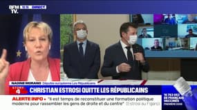 Nadine Morano: Christian Estrosi "a déjà engagé sa route vers le macronisme avant le 1er tour de l'élection présidentielle"