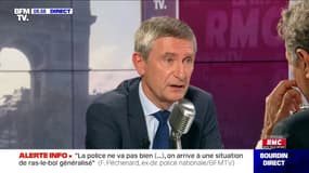 Pour l'ex-directeur de la police nationale Frédéric Péchenard, les propos de Jean-Luc Mélenchon sur la police sont "inadmissibles"