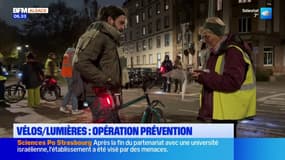Strasbourg: la mairie fait de la prévention contre les vélos sans éclairage