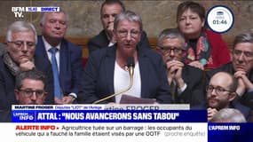 "Nos agriculteurs se sentent abandonnés, stigmatisés, caricaturés, mal-aimés" affirme Martine Froger, députée Liot de l'Ariège