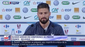Olivier Giroud : "Est-ce que je vis ma plus belle période avec les Bleus ? C'est possible"
