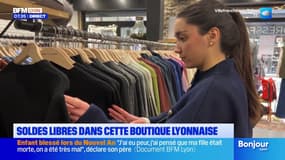 Lyon: une boutique propose des soldes libres, plus éthiques