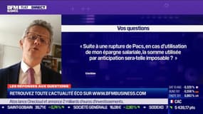 Les questions : Une somme de l'épargne salariale utilisée par anticipation est-elle imposable ? - 16/11